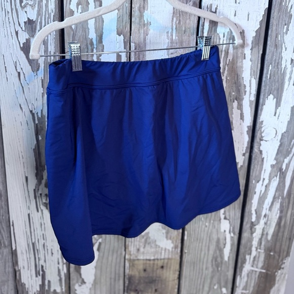 Lands End Swim Set Size 6- Draper James Top Size 6 Floral & Swim Skirt Navy - Picture 10 of 13